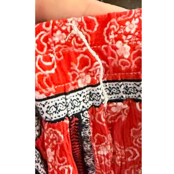 CATO Palazzo Pants Size 26/28 in Red, Blue and White - Picture 7 of 7